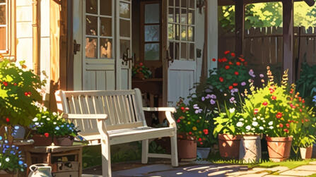 Cozy Garden Sanctuary